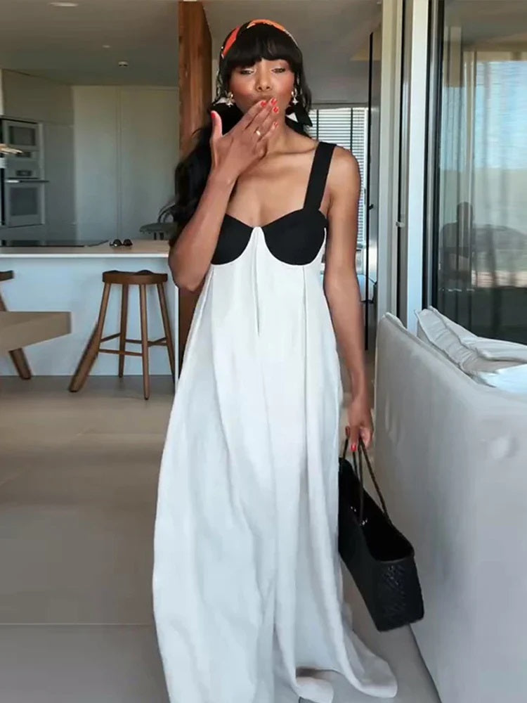 MONORO LOOSE MAXI DRESS