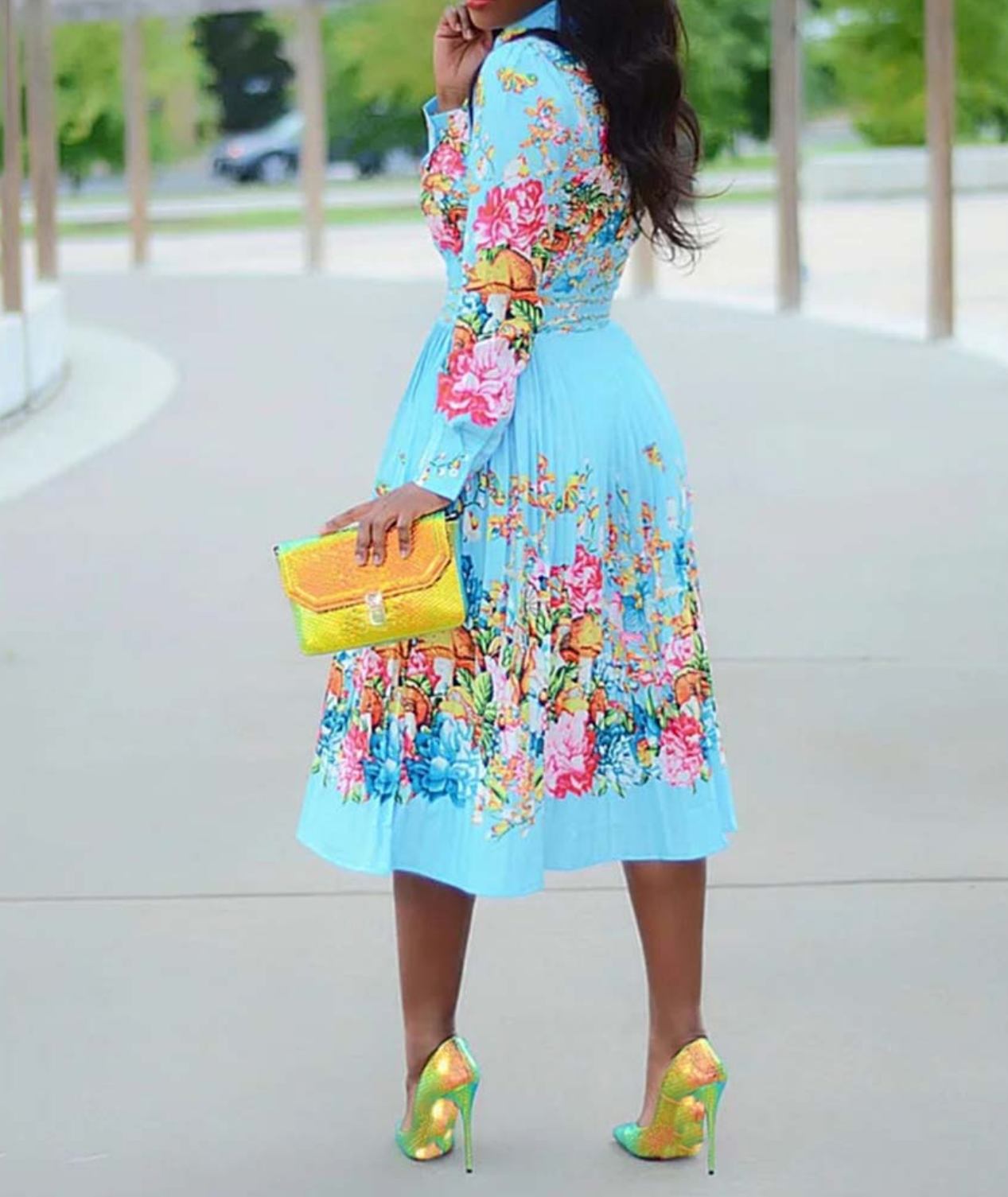 ROSY AFRICAN DRESS /plus size