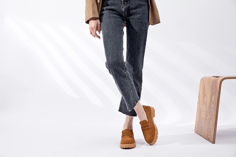 Sara Suede Loafers