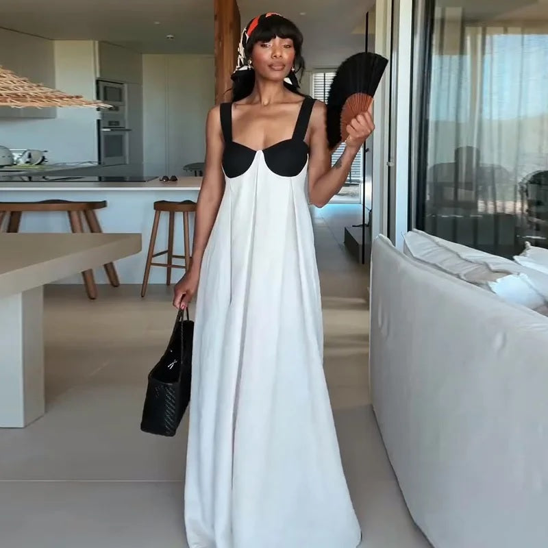 MONORO LOOSE MAXI DRESS