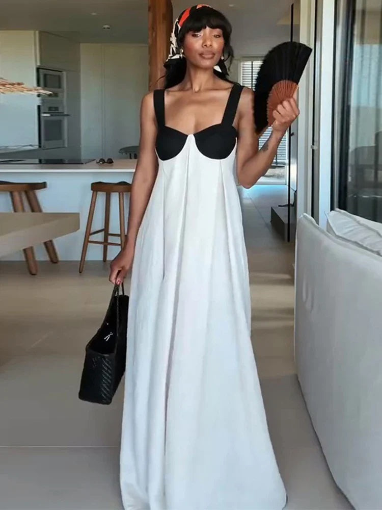 MONORO LOOSE MAXI DRESS