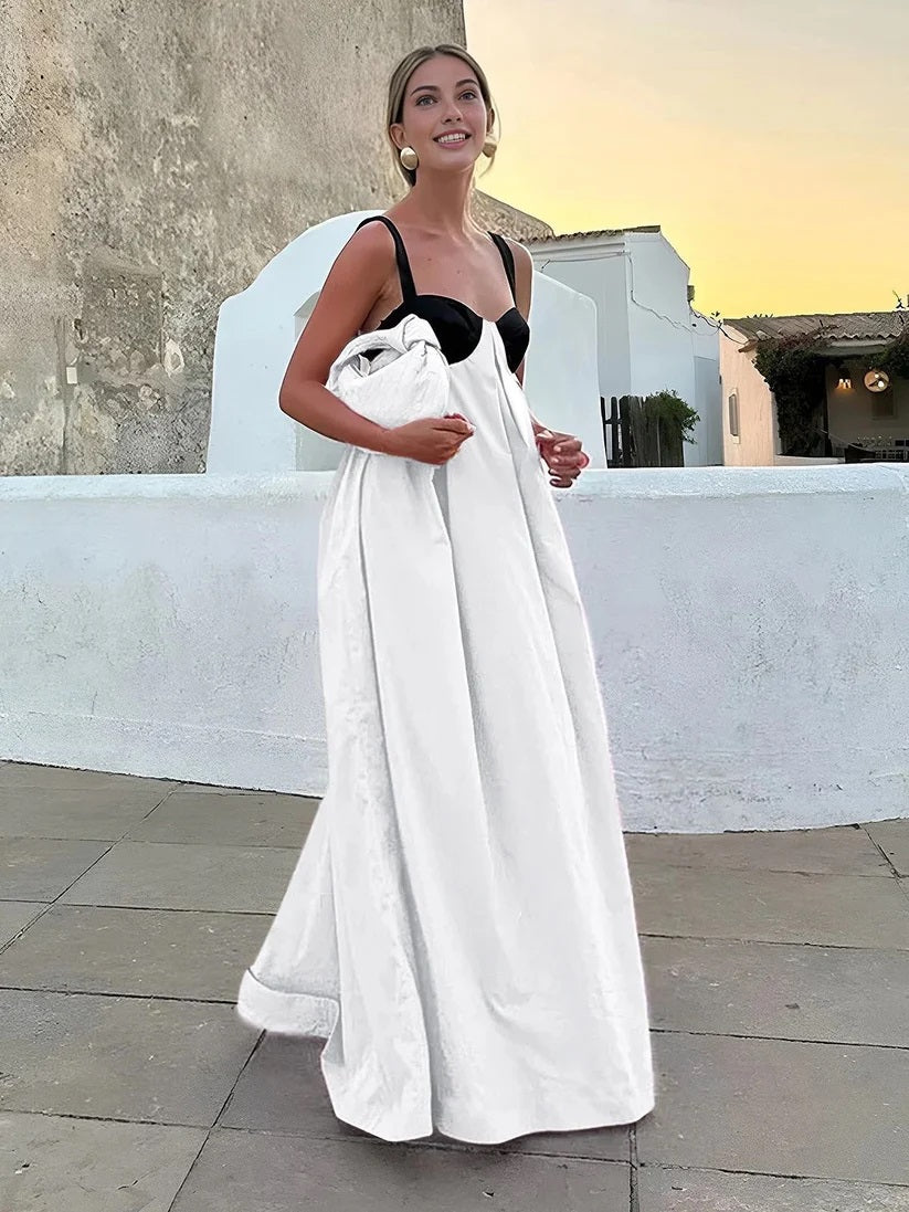 MONORO LOOSE MAXI DRESS