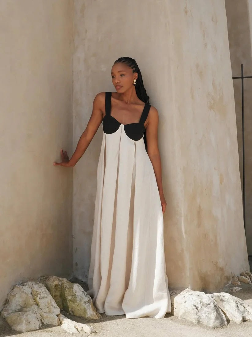 MONORO LOOSE MAXI DRESS