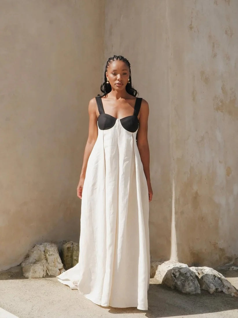MONORO LOOSE MAXI DRESS